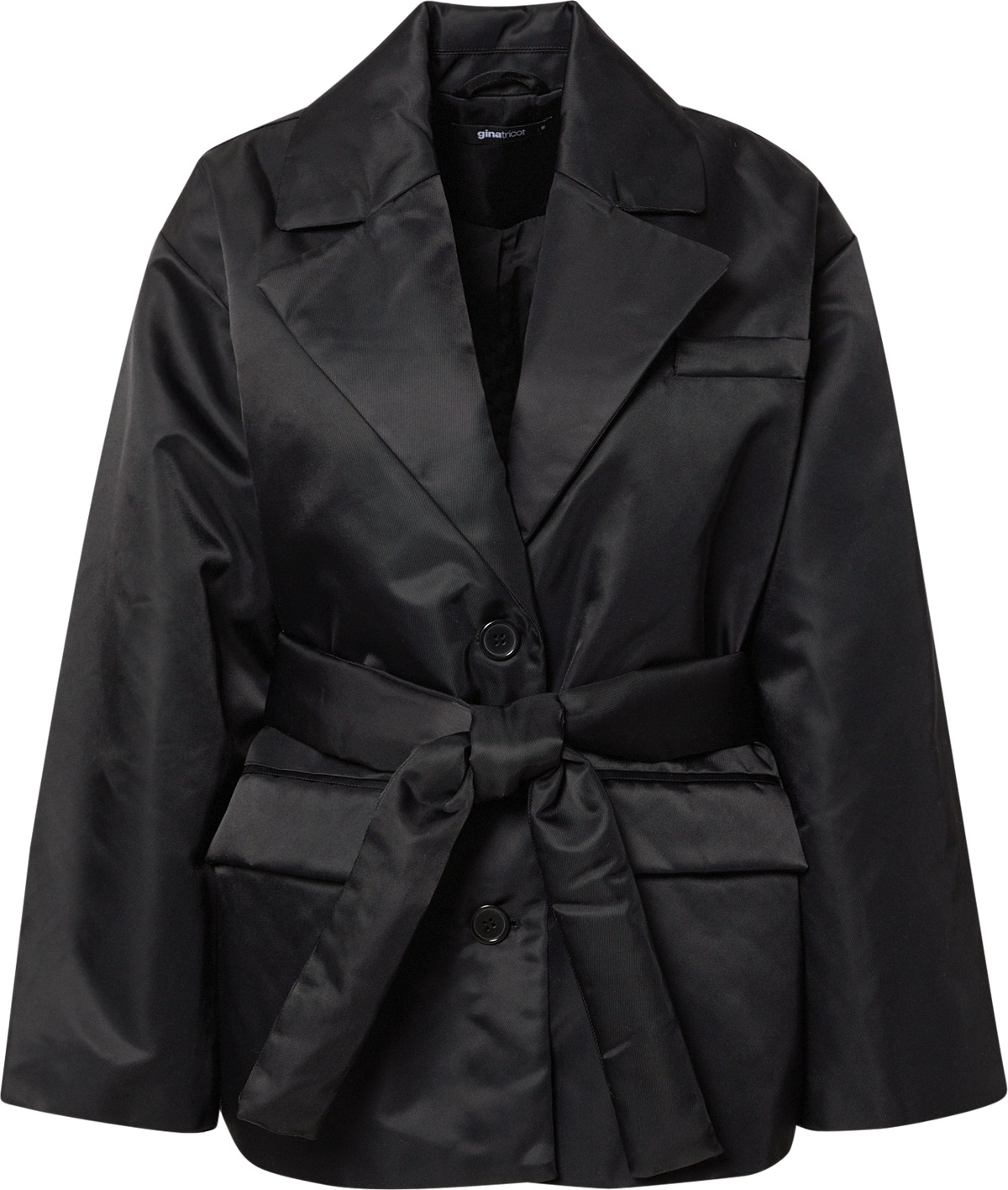 Gina Tricot Přechodná bunda 'Emma' černá