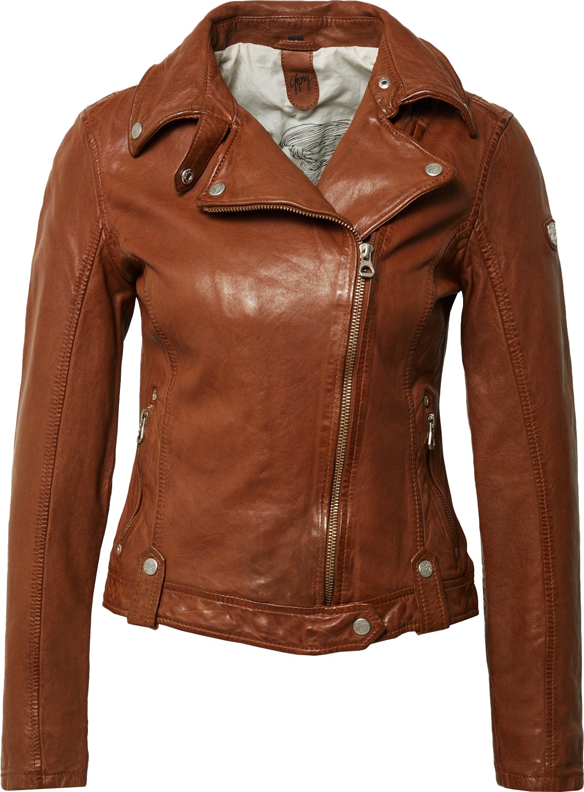 Gipsy Přechodná bunda 'Faye' koňaková