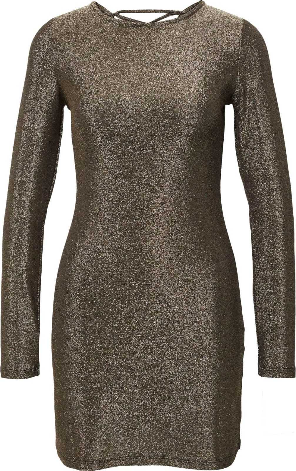 GLAMOROUS Šaty zlatá