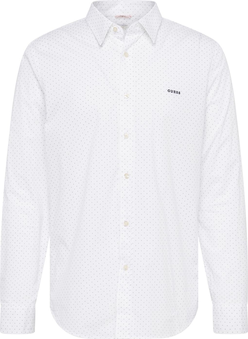 GUESS Košile šedá / černá / bílá