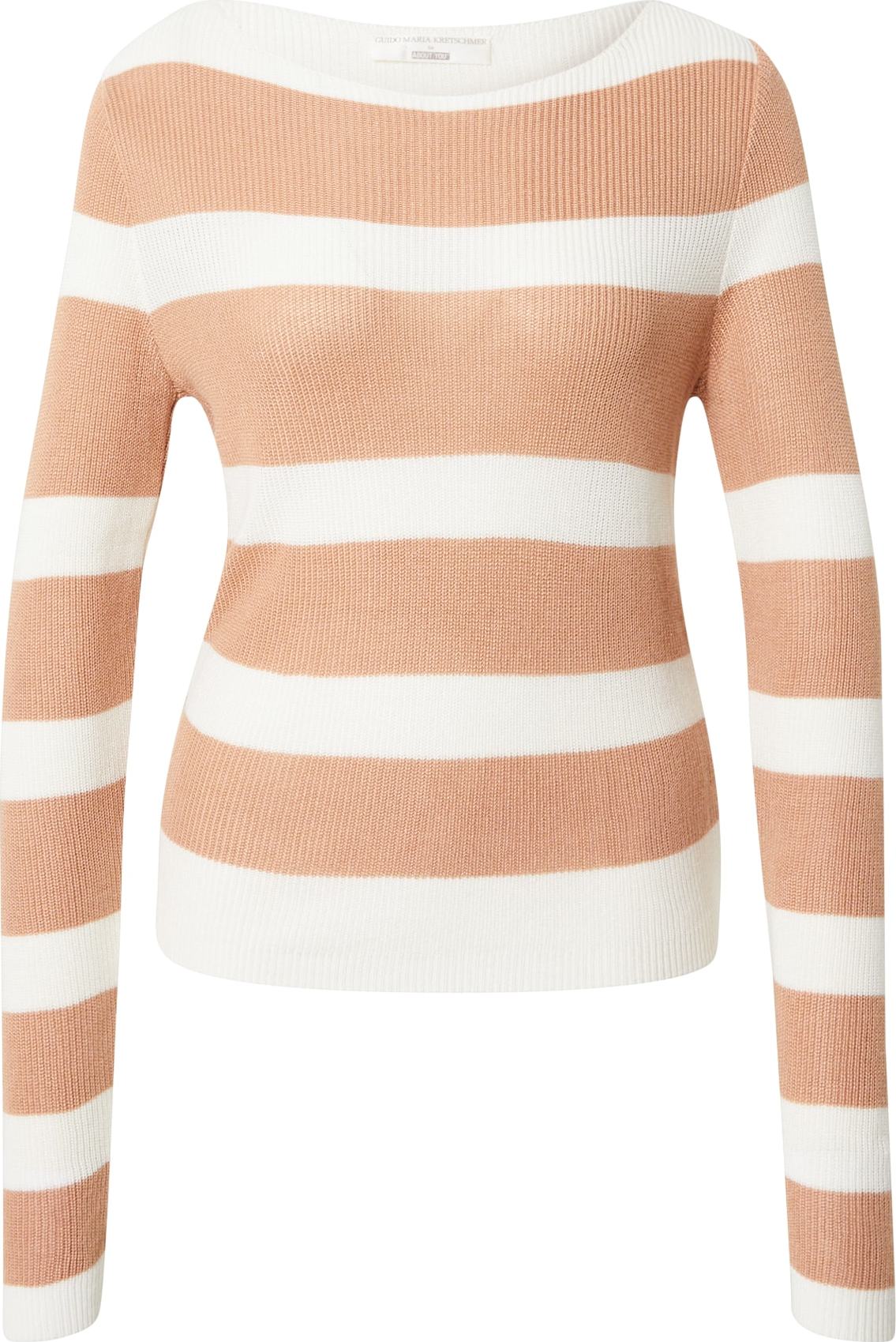 Guido Maria Kretschmer Collection Svetr 'Doro' béžová / bílá