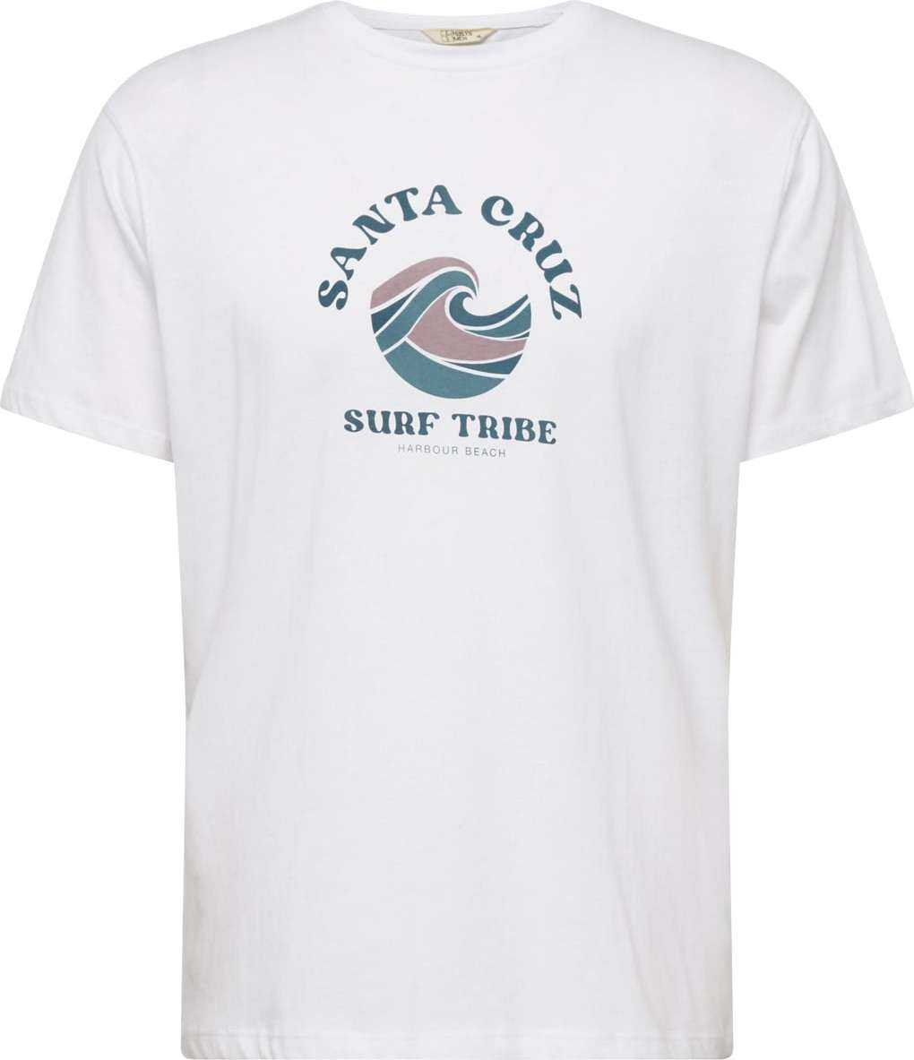 Hailys Men Tričko 'Sö44ren' bílá