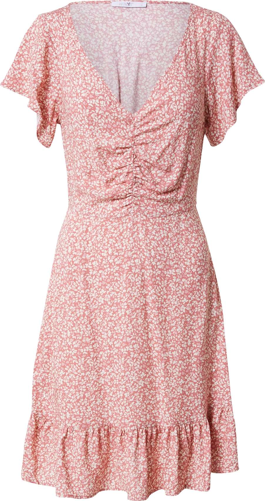 Hailys Šaty 'Mona' růžová / starorůžová / bílá