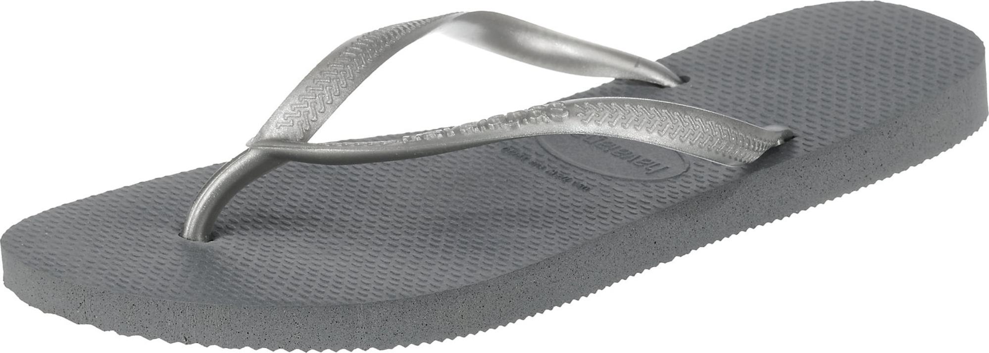 HAVAIANAS Žabky 'Slim' šedá