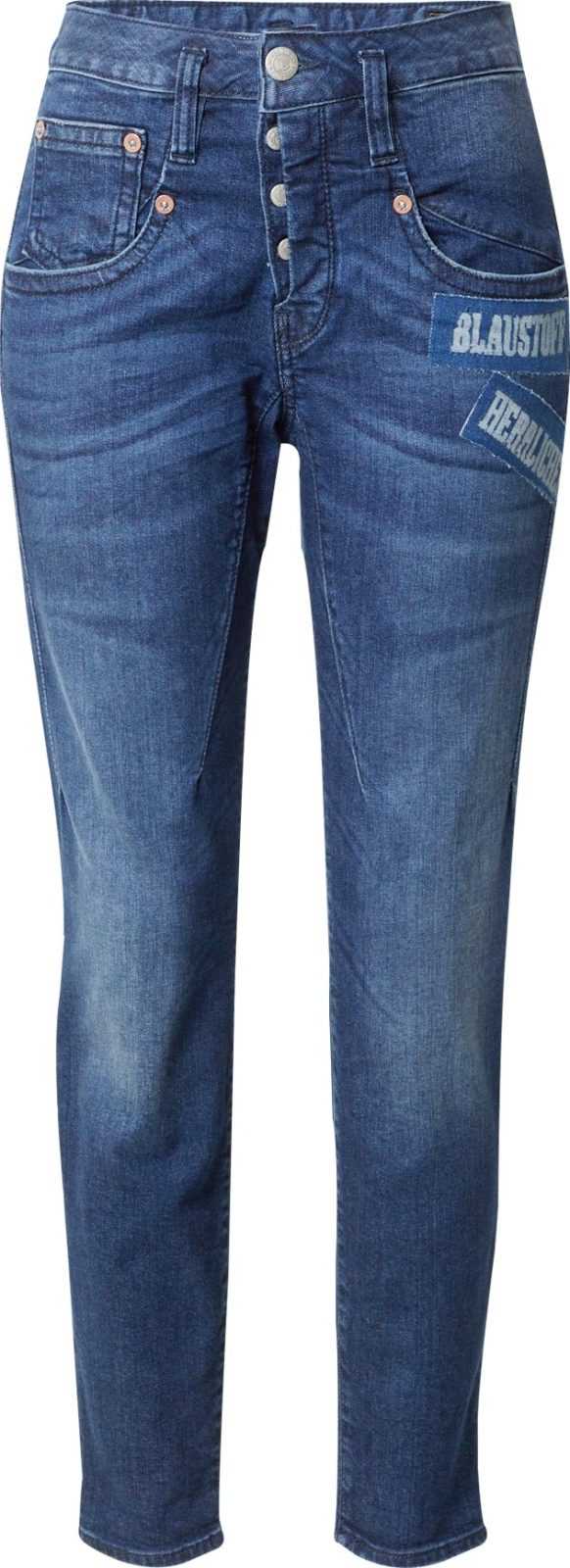 Herrlicher Džíny 'Shyra' modrá džínovina