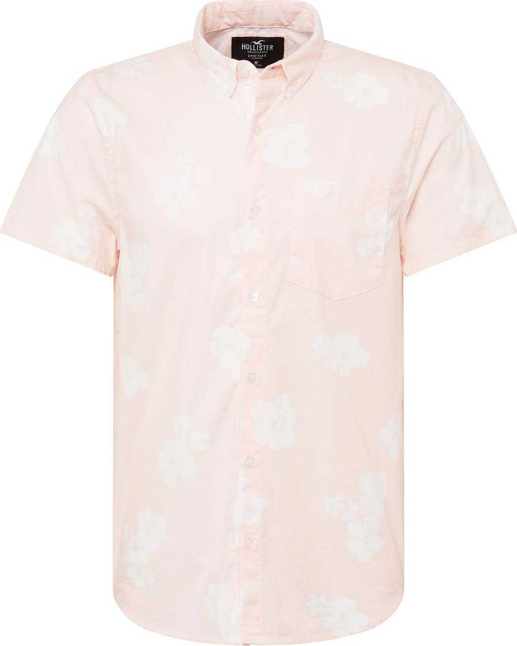 HOLLISTER Košile růže / bílá