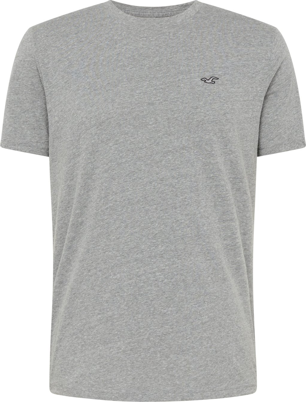 HOLLISTER Tričko šedý melír