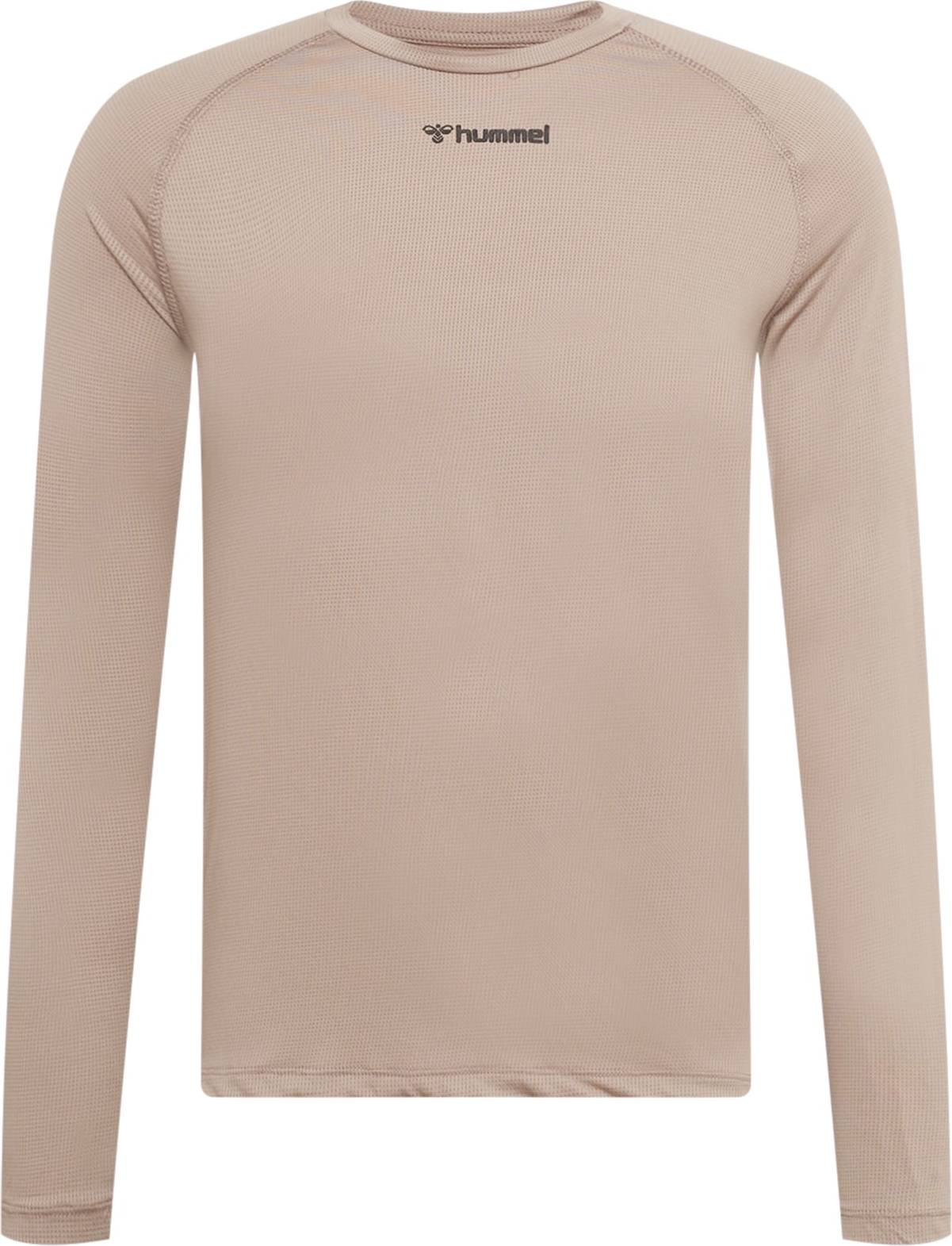 Hummel Funkční tričko hnědá / černá