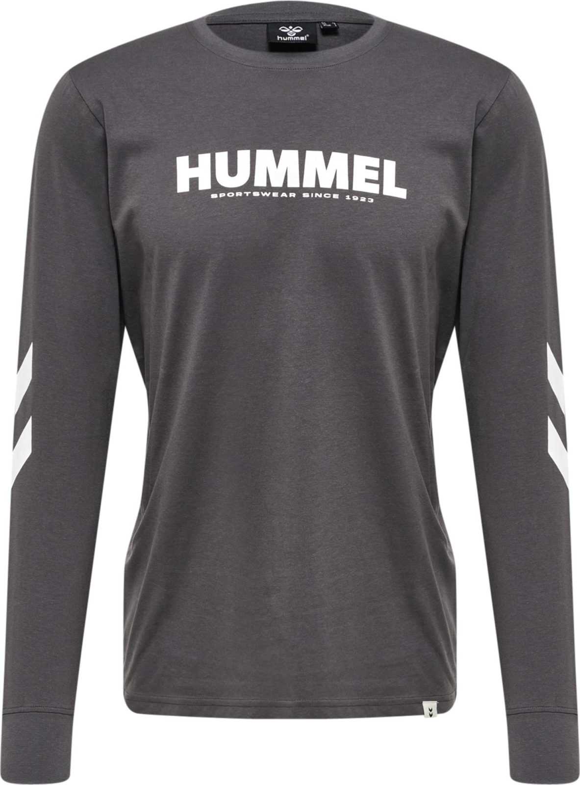 Hummel Funkční tričko 'Legacy' tmavě šedá / bílá