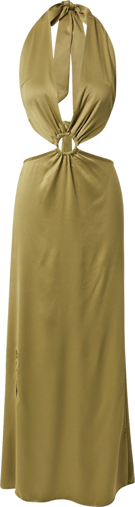 Hunkemöller Plážové šaty olivová