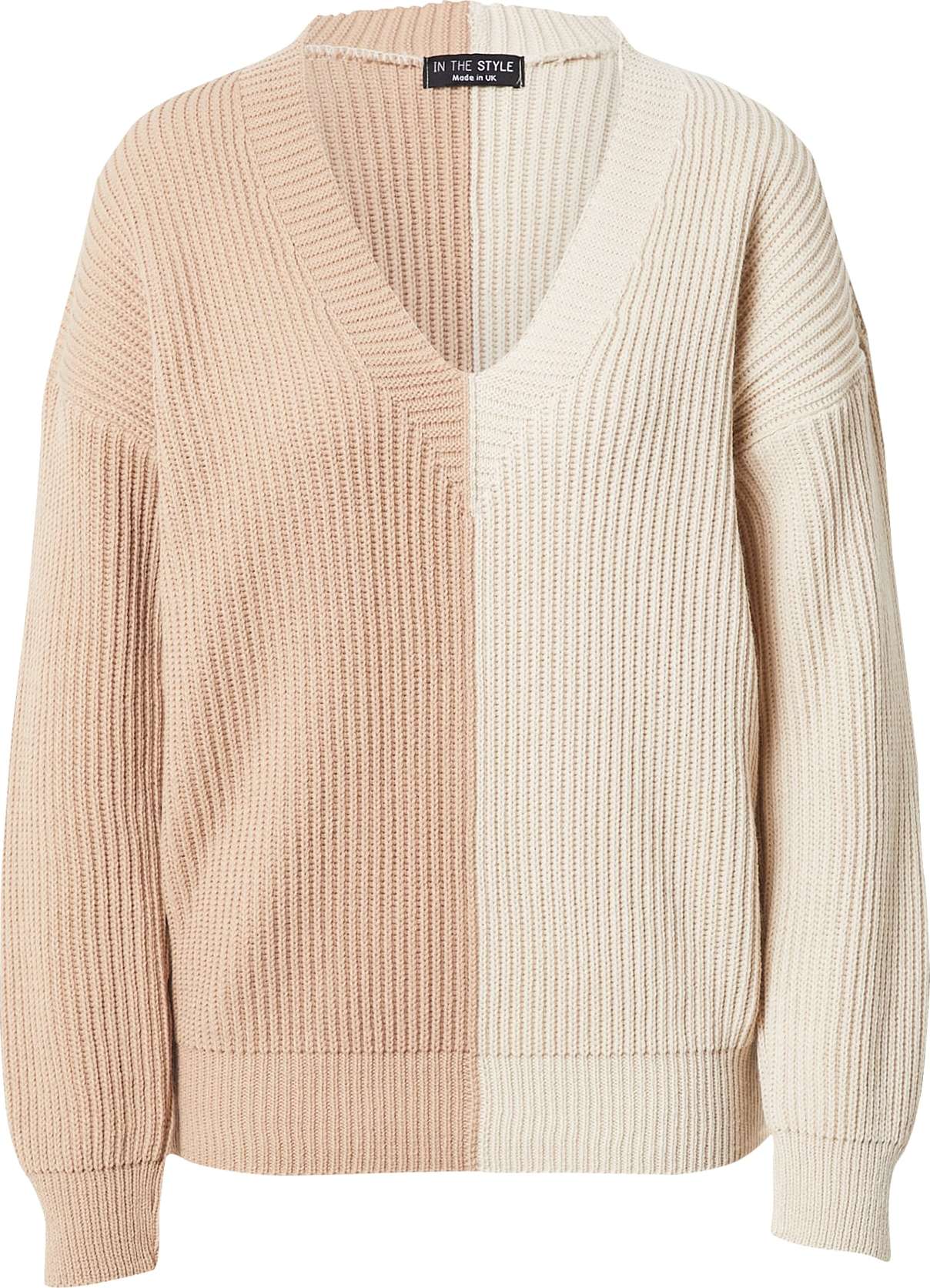 In The Style Svetr 'DANI DYER' béžová / tělová