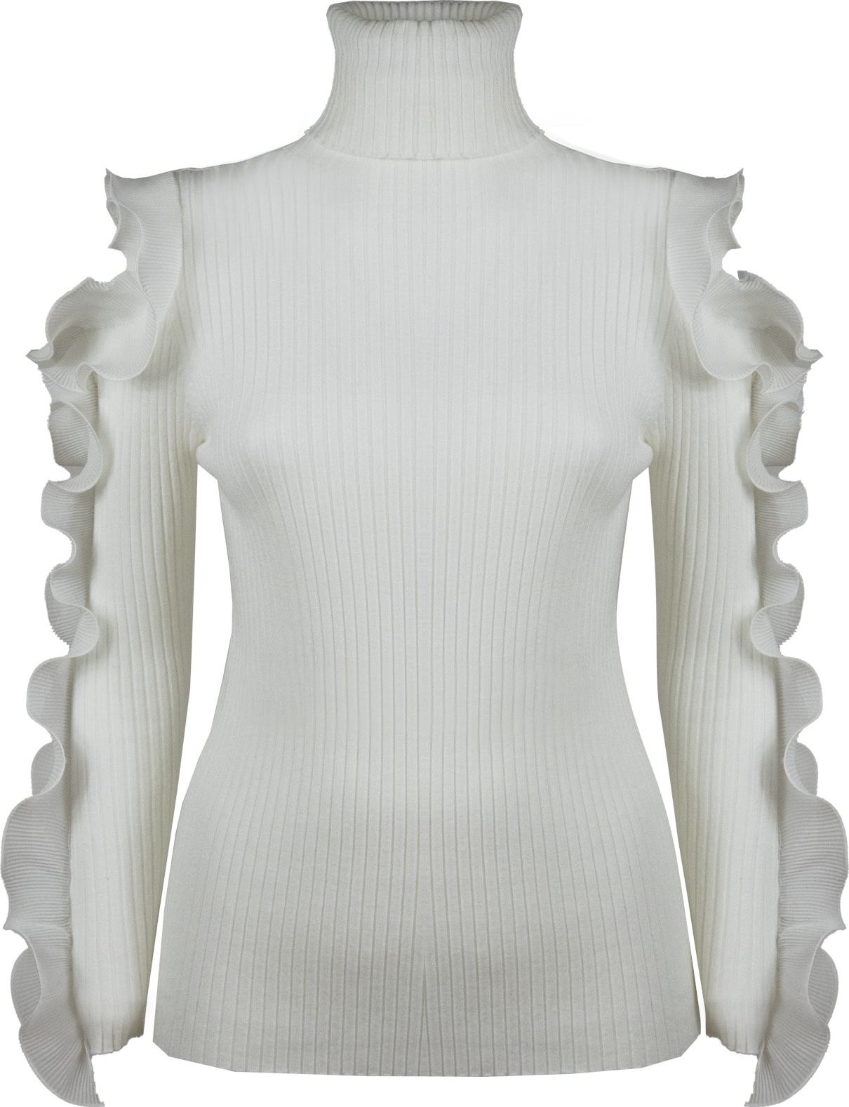 Influencer Svetr bílá