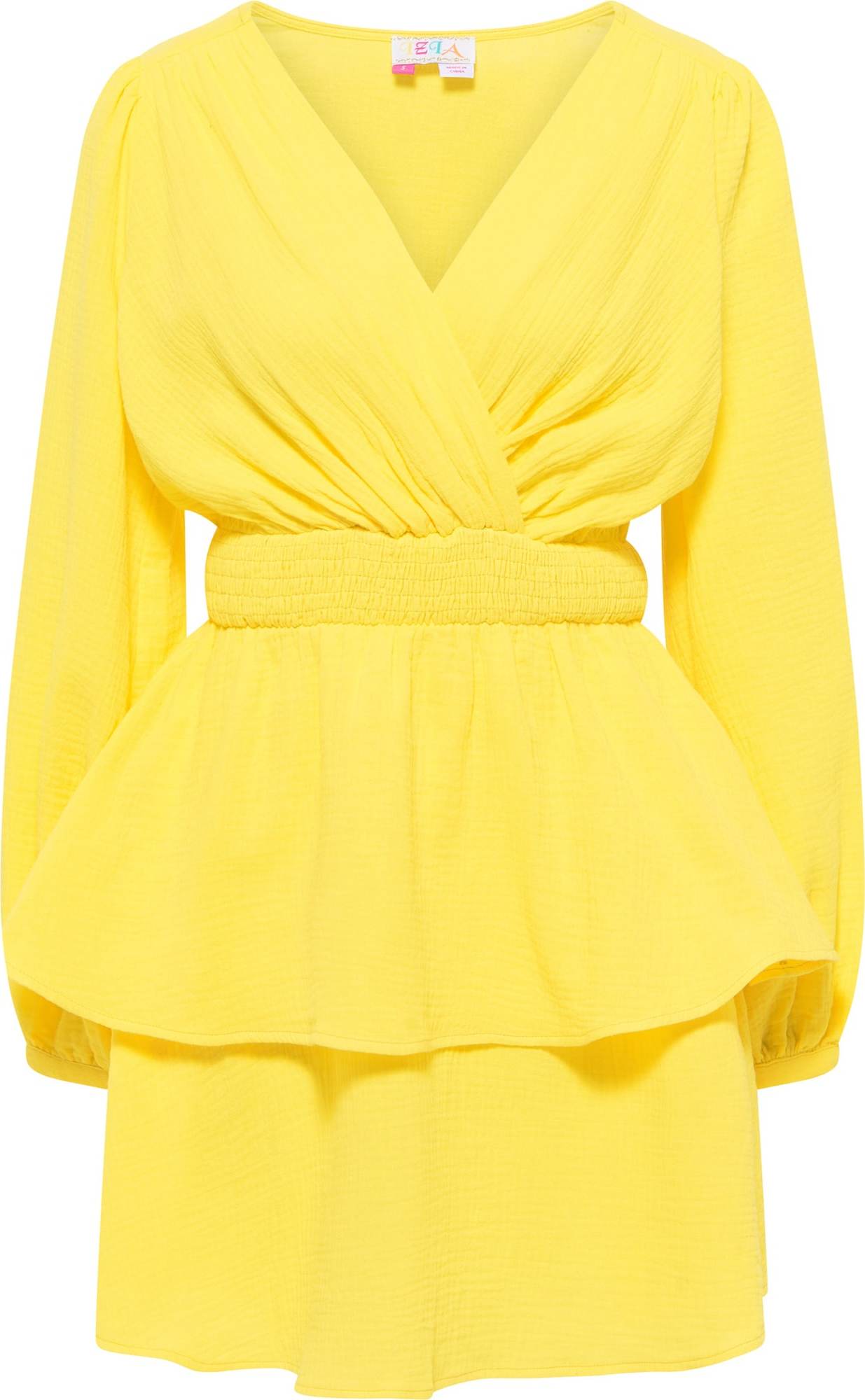 IZIA Letní šaty žlutá