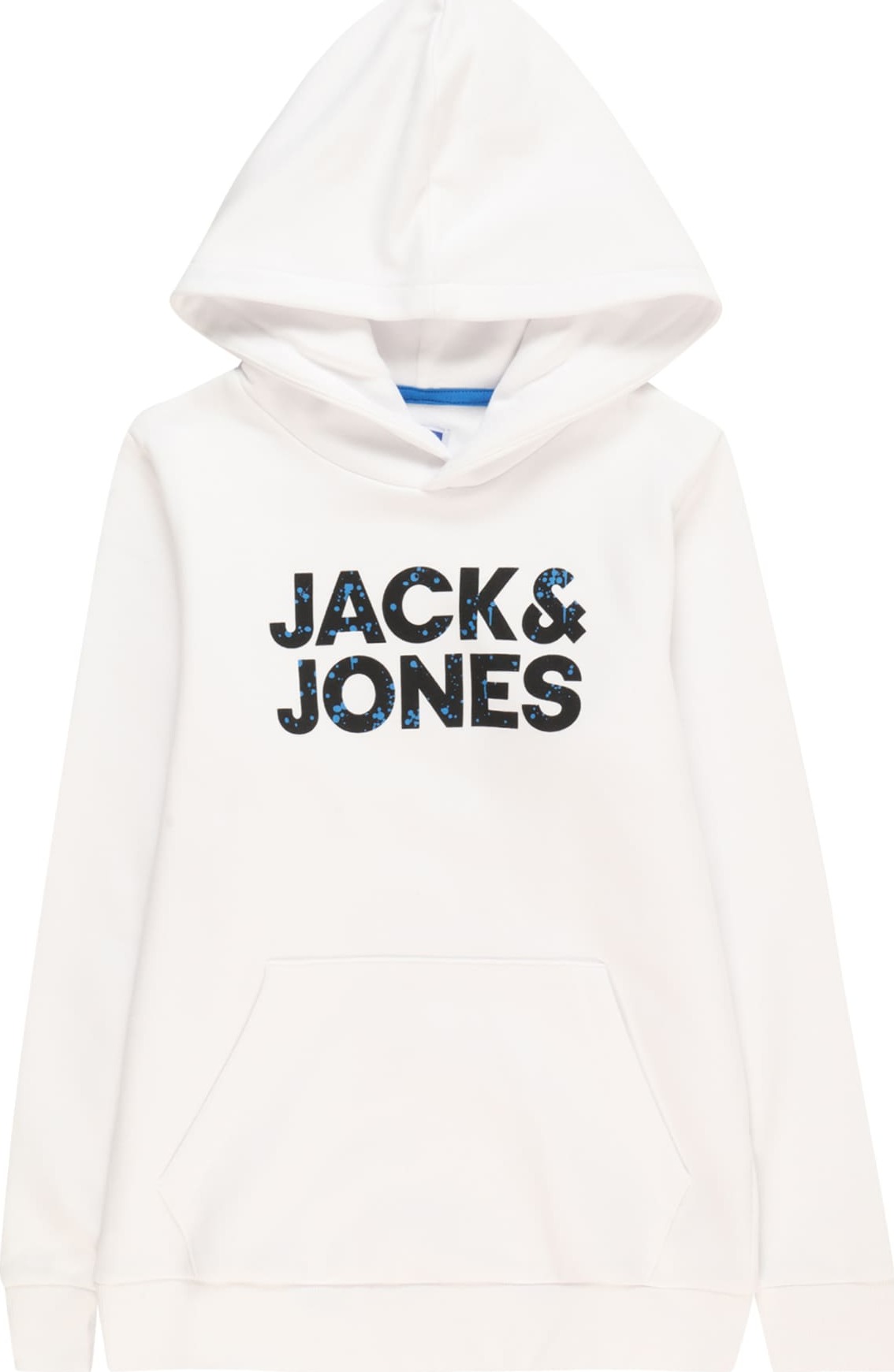 Jack & Jones Junior Mikina modrá / černá / bílá
