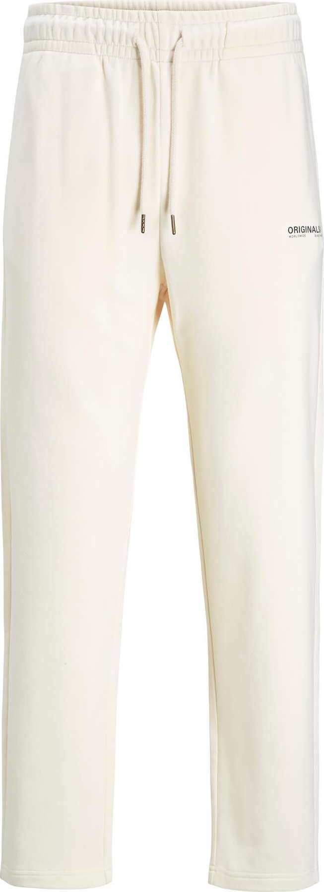 JACK & JONES Kalhoty 'KANE' černá / bílá