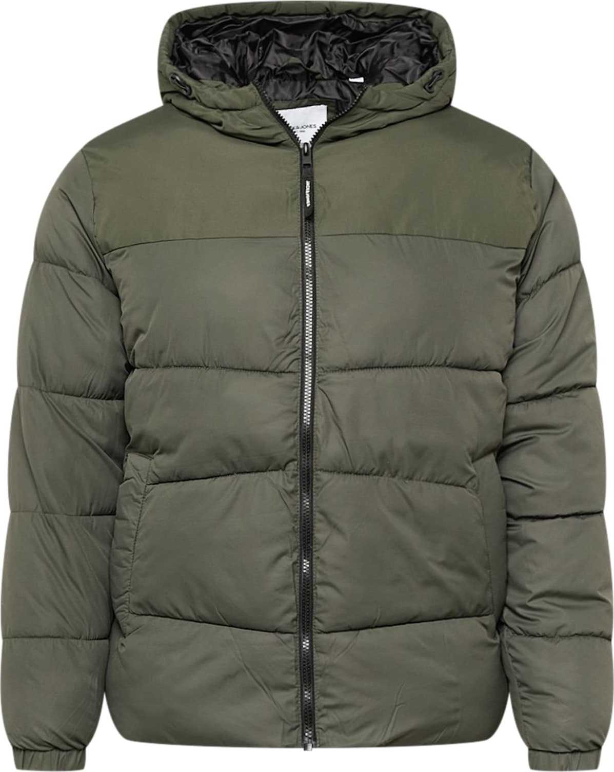 JACK & JONES Přechodná bunda 'Chili' khaki