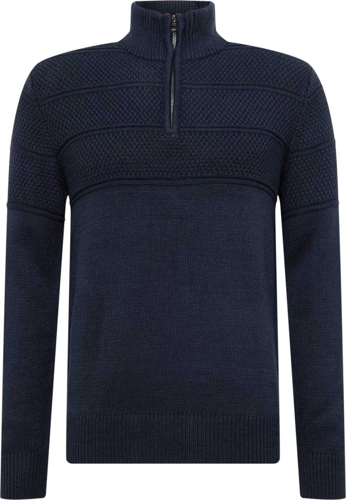 JACK & JONES Svetr 'JERRY' noční modrá