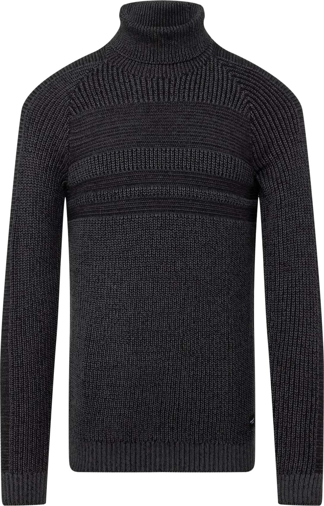 JACK & JONES Svetr 'Power' šedá / černá