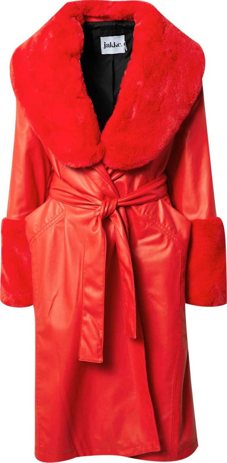 JAKKE Přechodný kabát 'BAILEY' červená