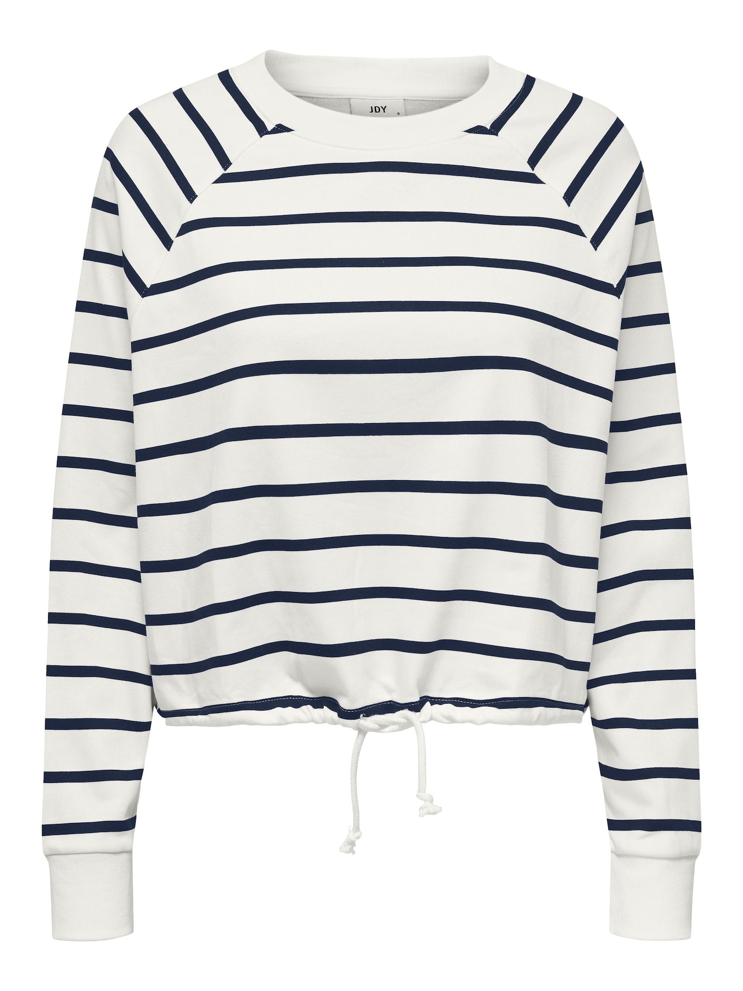 JDY Mikina 'Ivy' námořnická modř / bílá