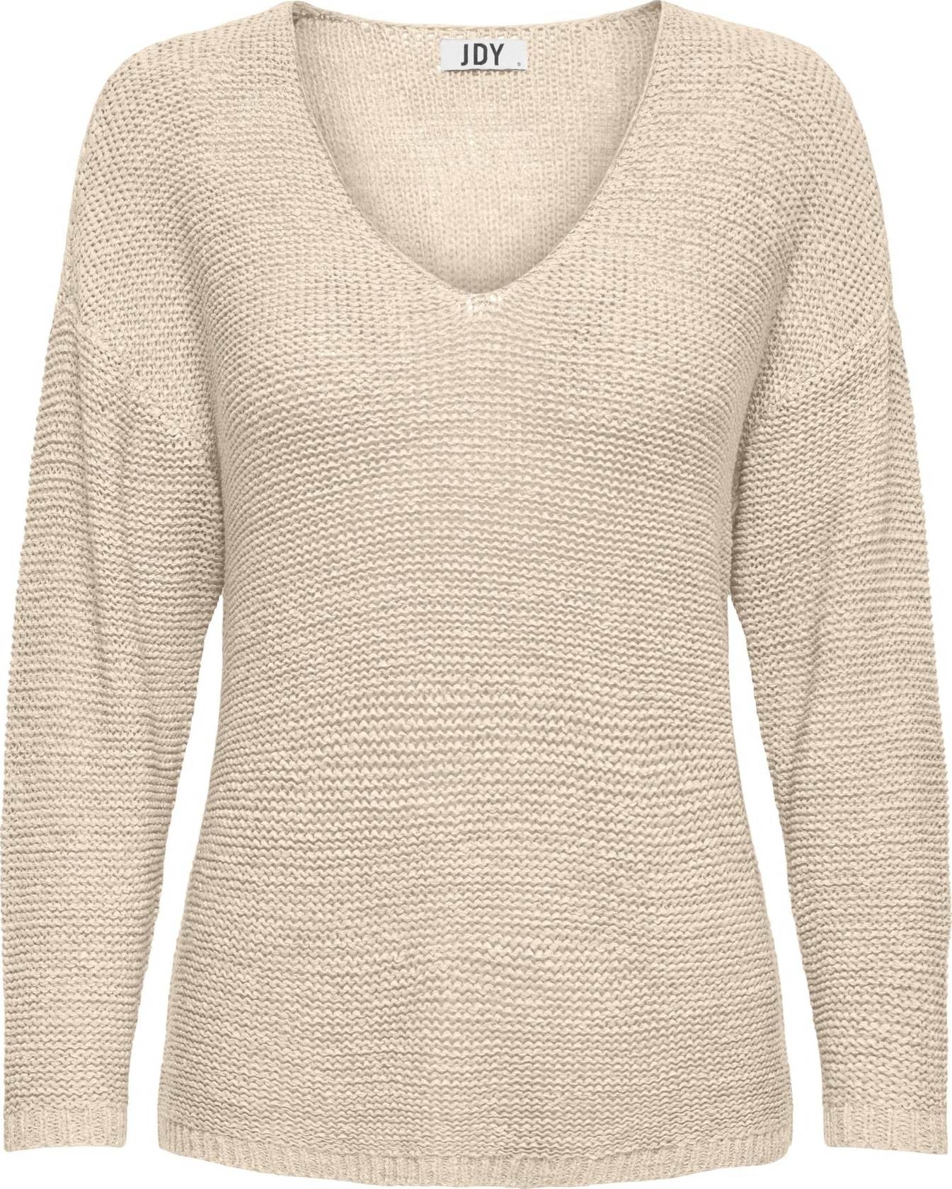 JDY Svetr 'MORE' champagne