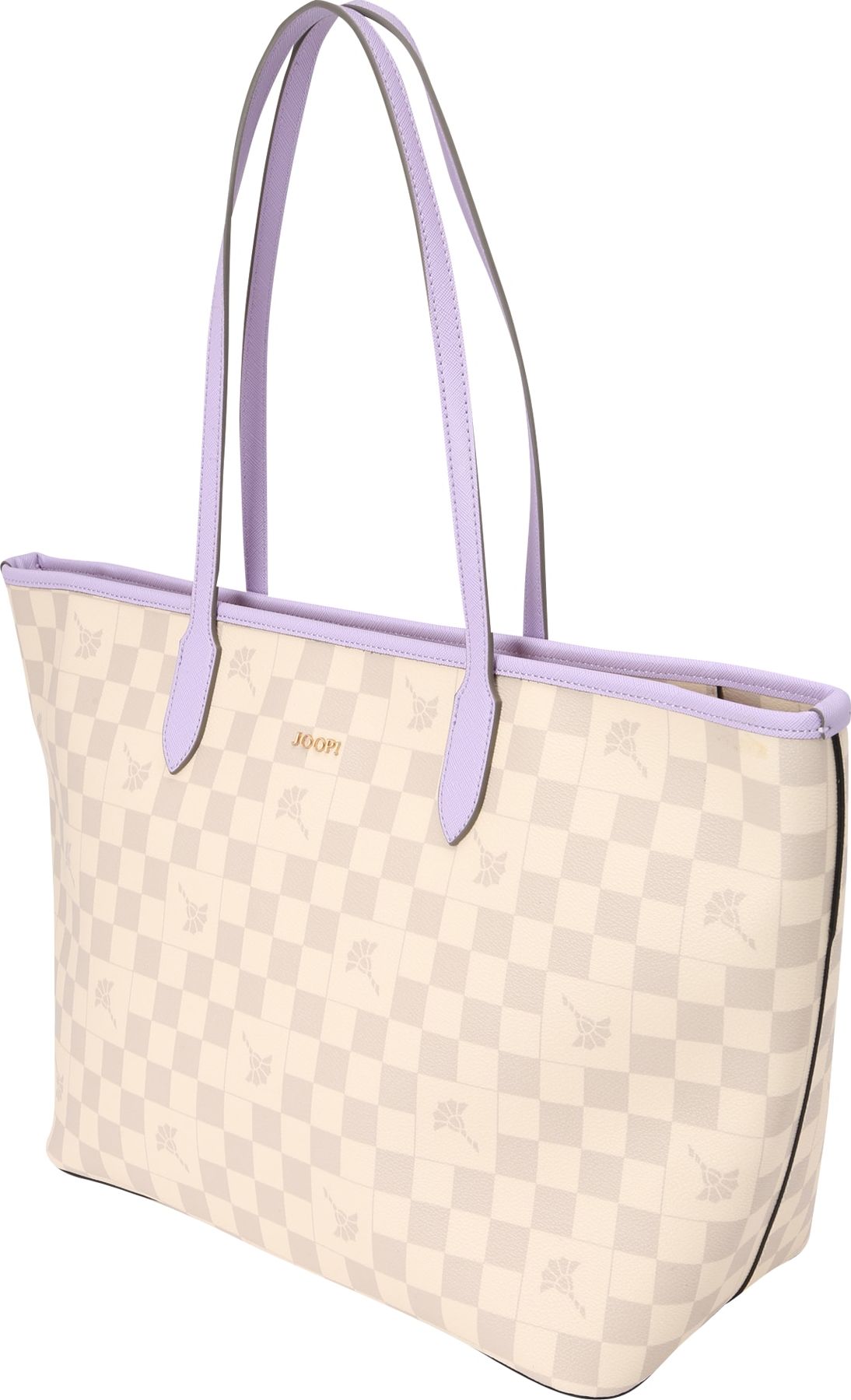 JOOP! Nákupní taška 'Piazza' béžová / lenvandulová