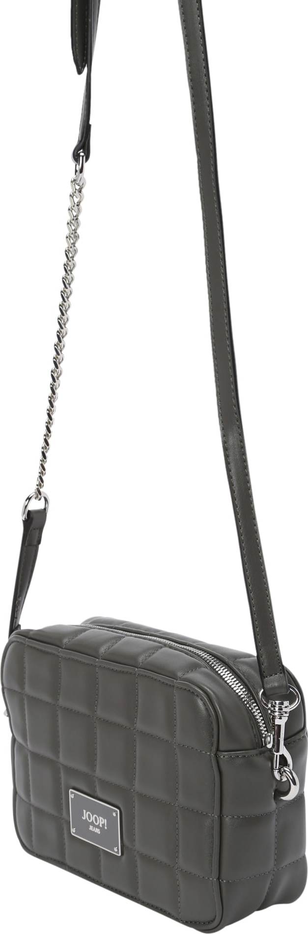 JOOP! Taška přes rameno 'Ordine' tmavě šedá / stříbrná
