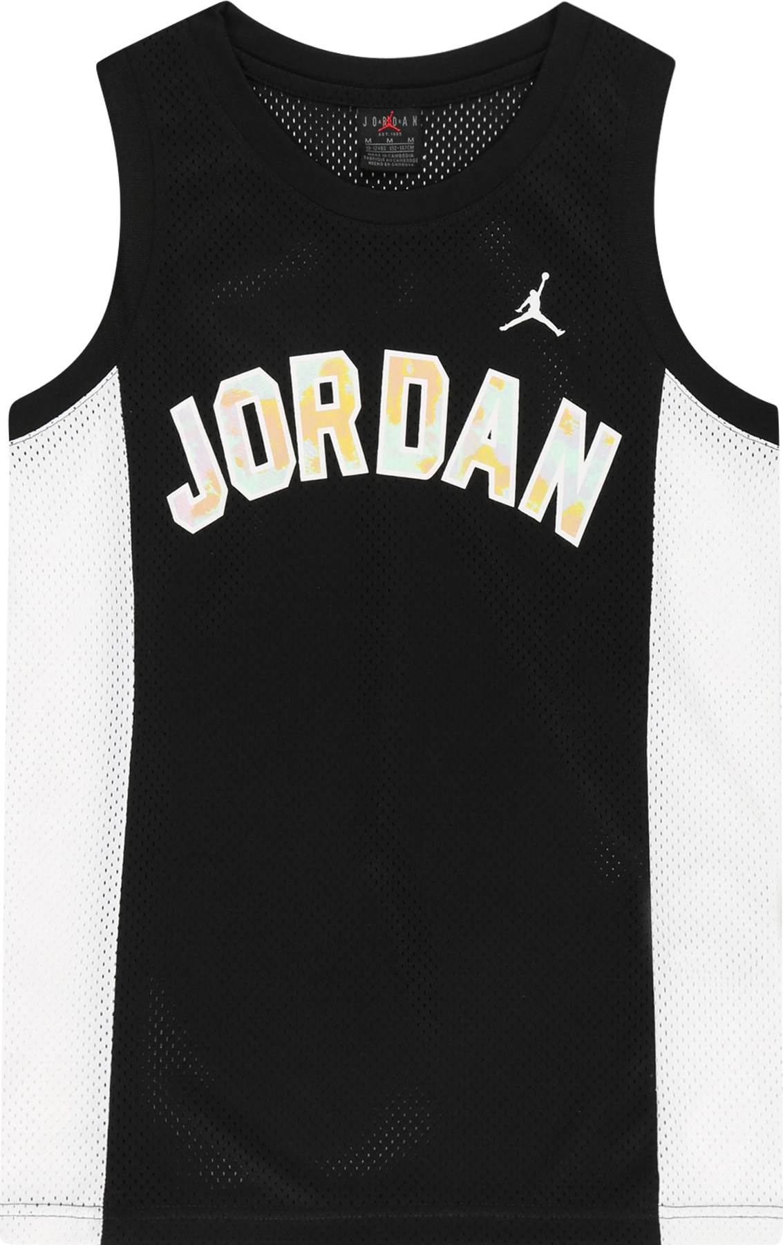 Jordan Funkční tričko 'DNA' žlutá / černá / bílá