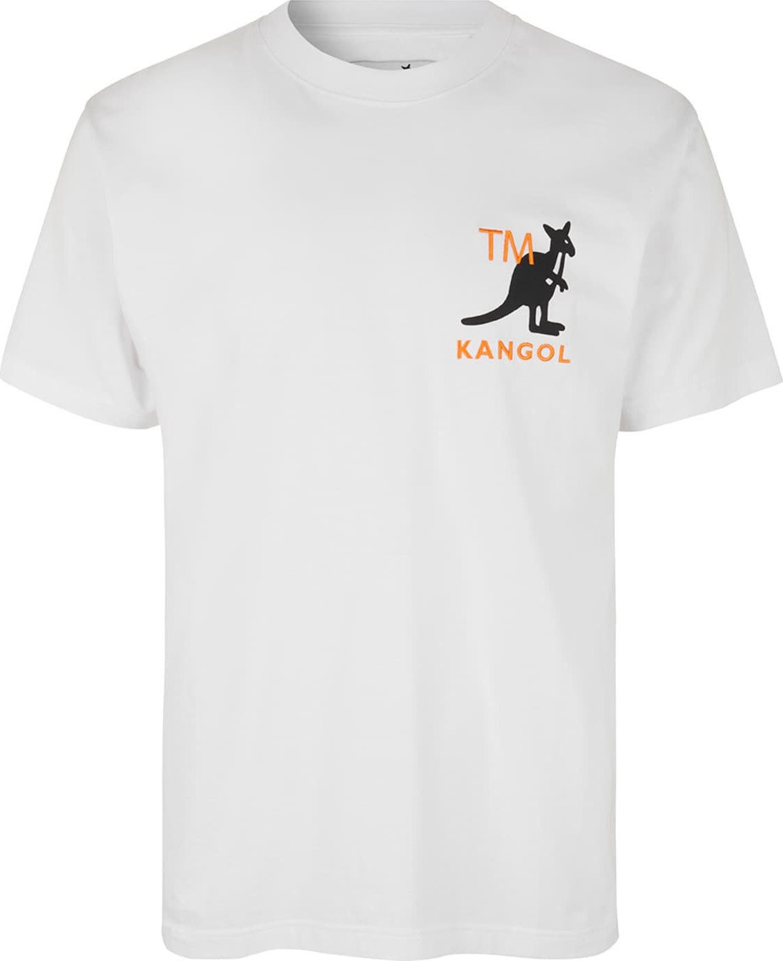 KANGOL Tričko 'Harlem' oranžová / černá / bílá