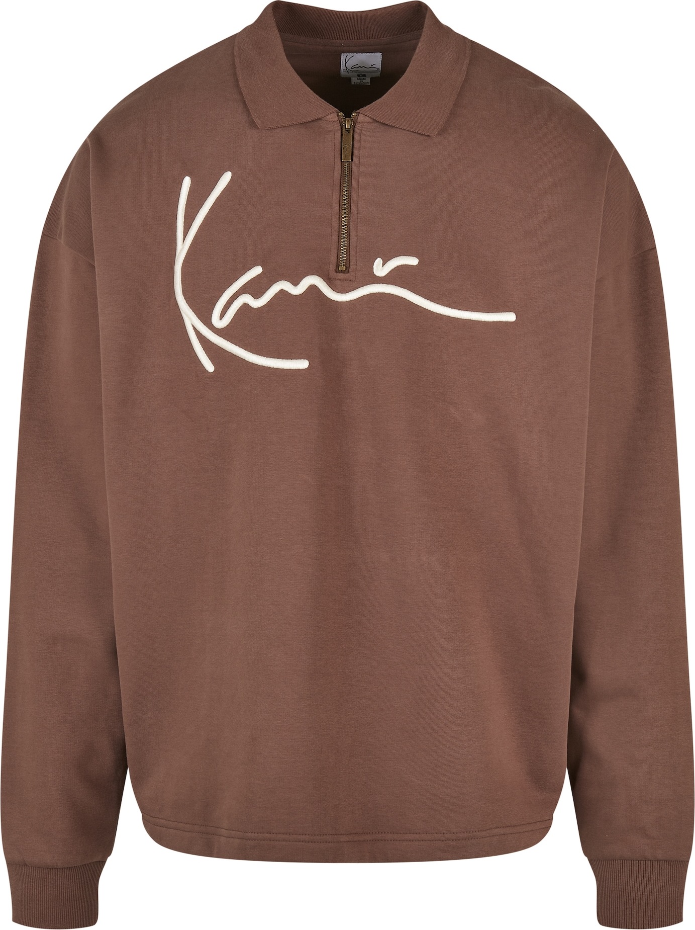 Karl Kani Mikina béžová / hnědá