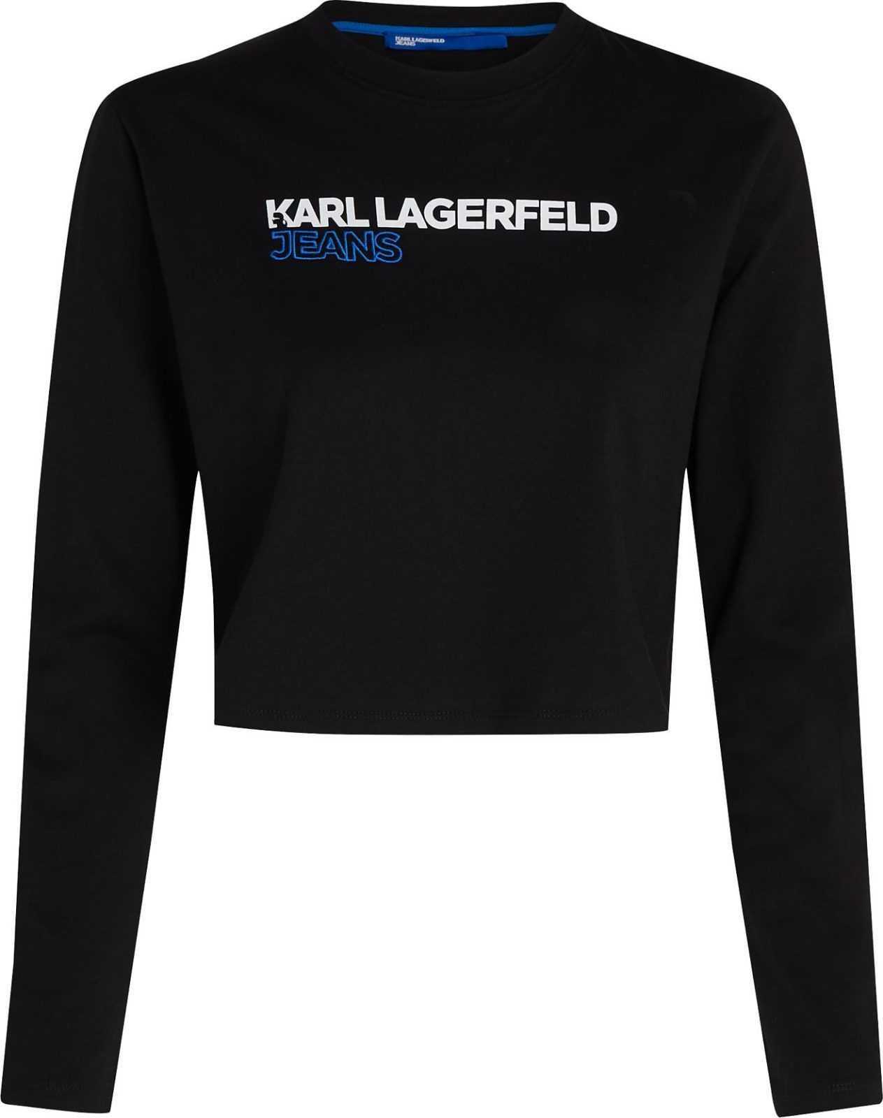 KARL LAGERFELD JEANS Tričko modrá / černá / bílá