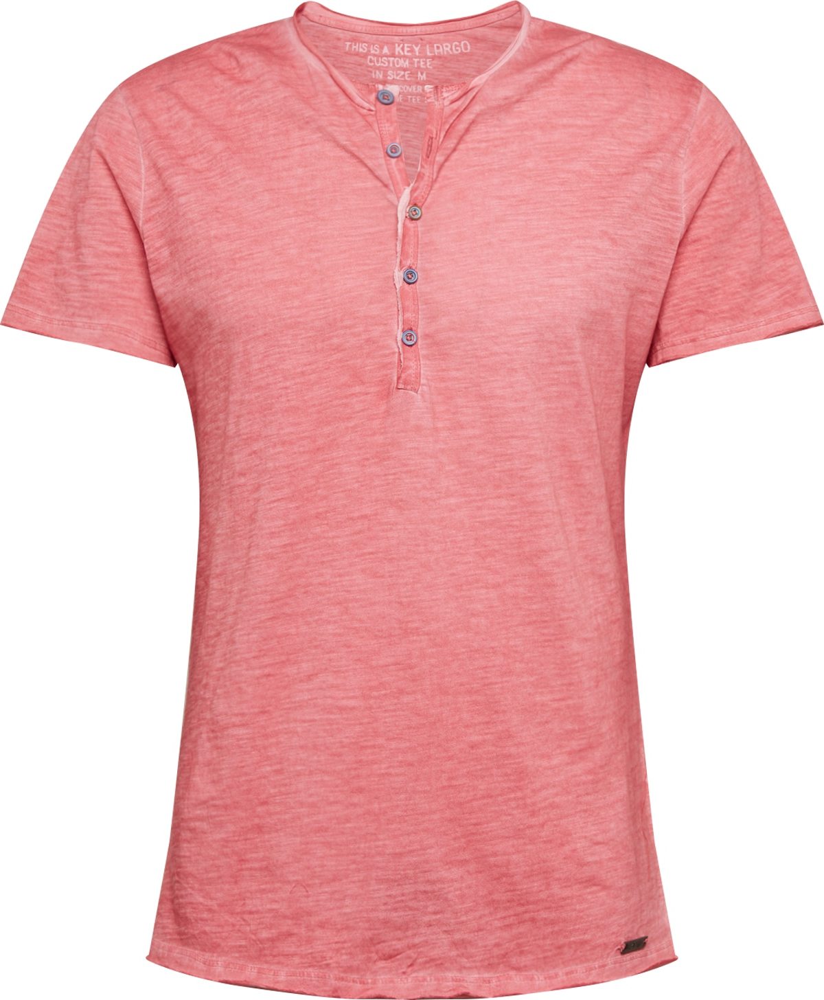 Key Largo Tričko 'LEMONADE' červená