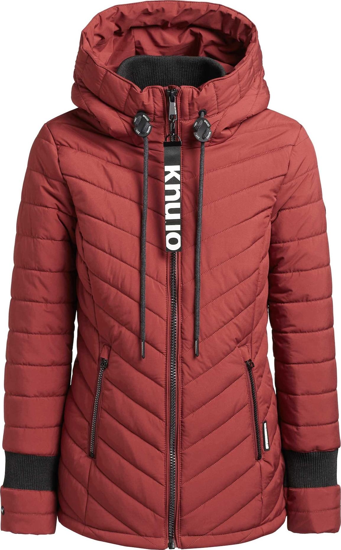 khujo Zimní bunda 'Patt' rezavě červená