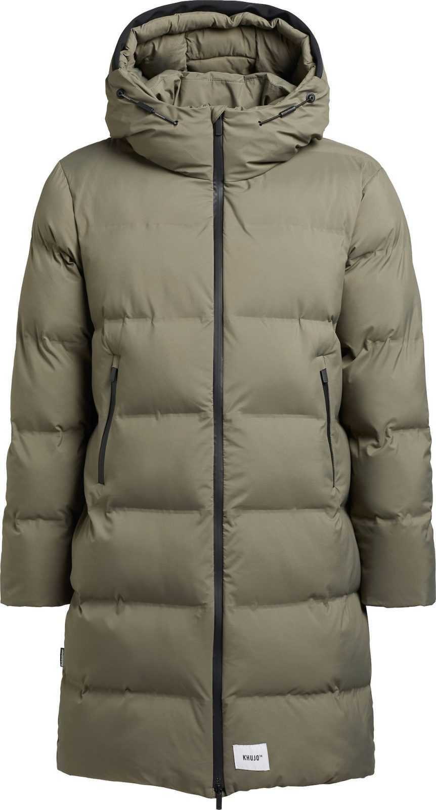 khujo Zimní kabát 'Crew' olivová