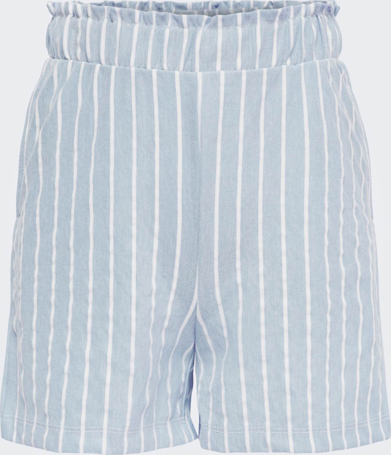 KIDS ONLY Kalhoty světlemodrá / bílá