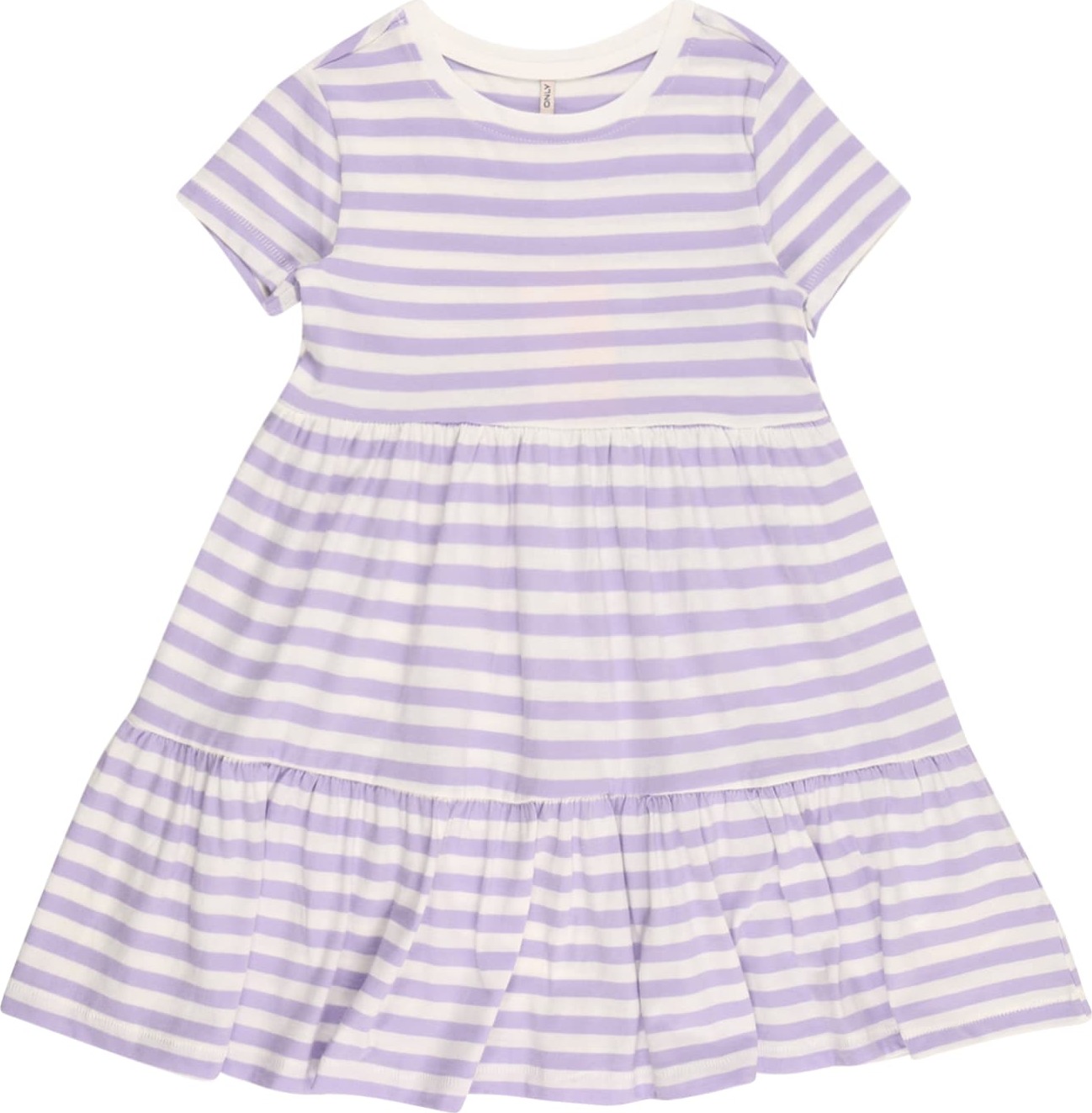 KIDS ONLY Šaty purpurová / bílá