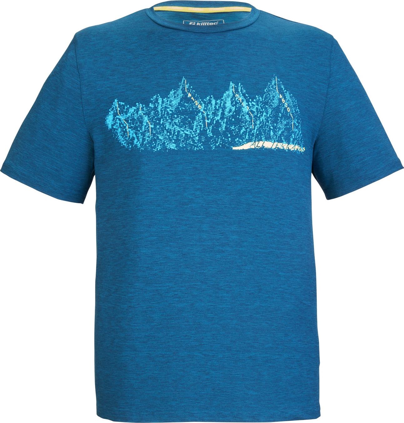 KILLTEC Funkční tričko modrá / světlemodrá / bílá