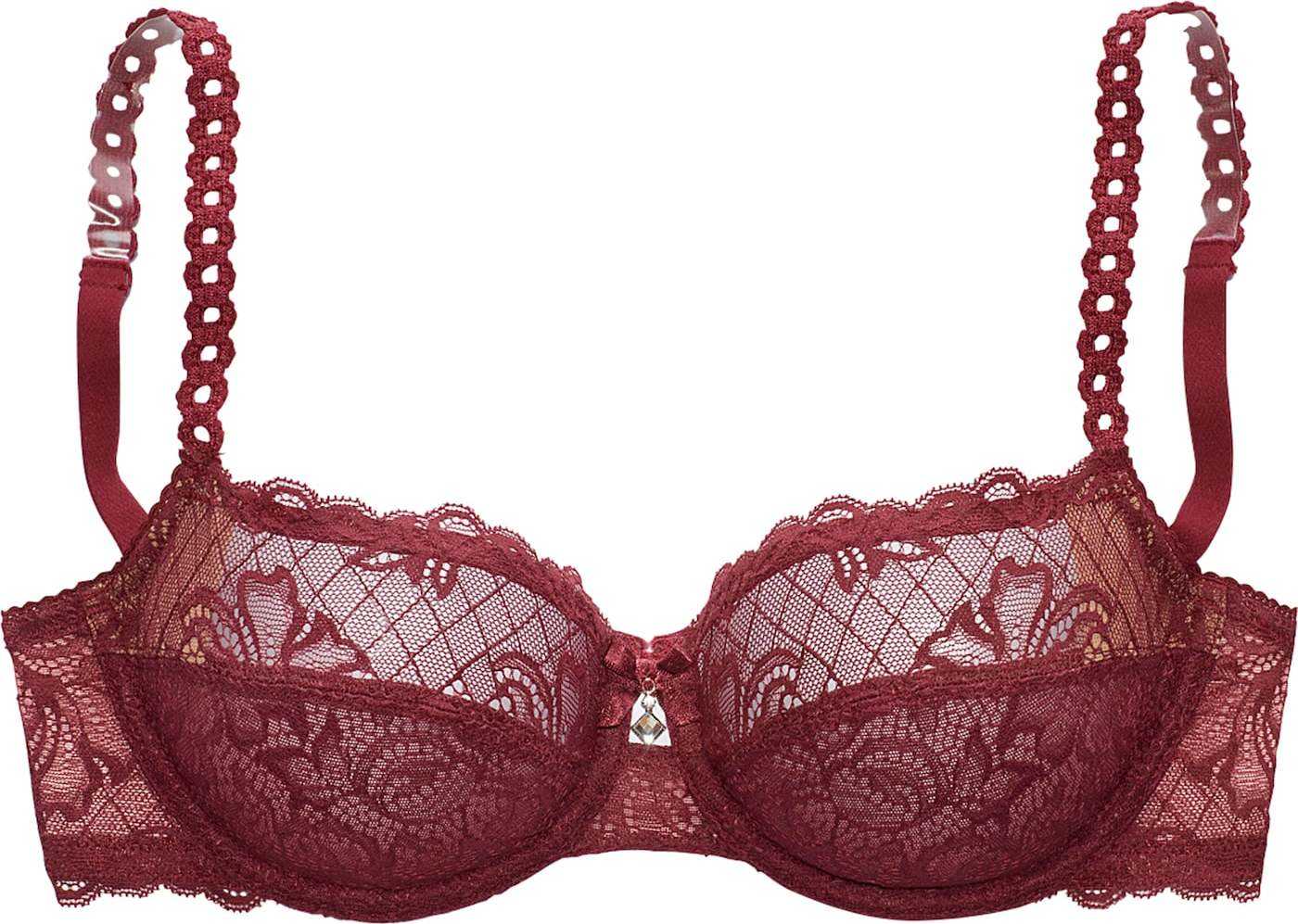 LASCANA Podprsenka bordó