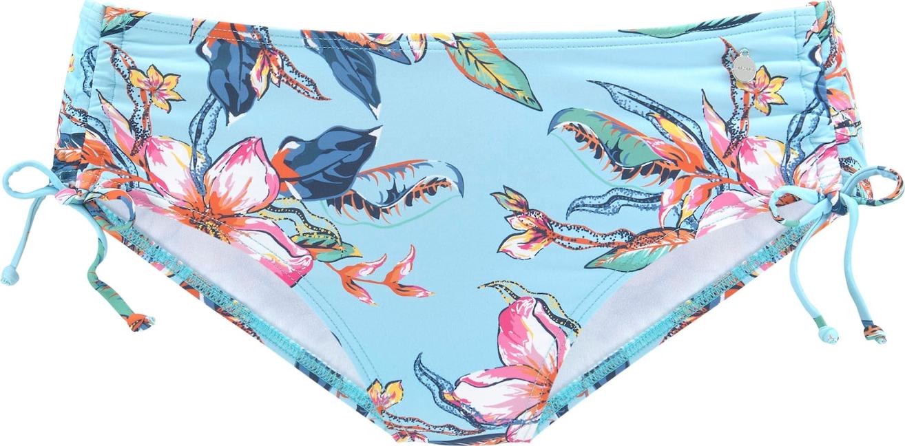 LASCANA Spodní díl plavek světlemodrá / zelená / oranžová / pink / bílá