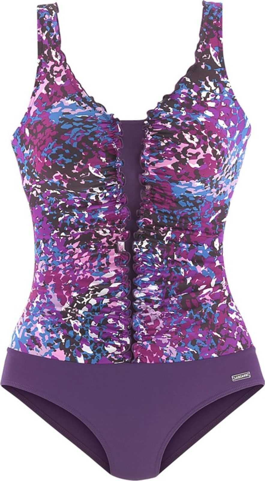 LASCANA Stahovací plavky světlemodrá / fialová / tmavě fialová / růžová