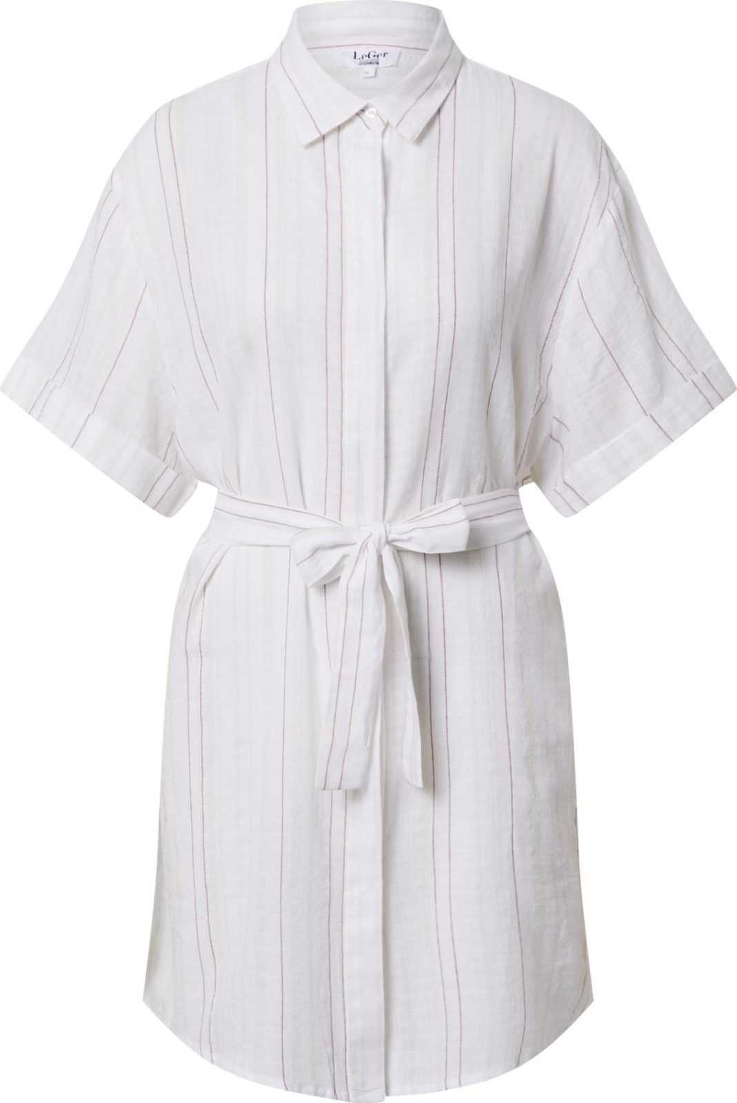 LeGer by Lena Gercke Košilové šaty 'Melody' offwhite