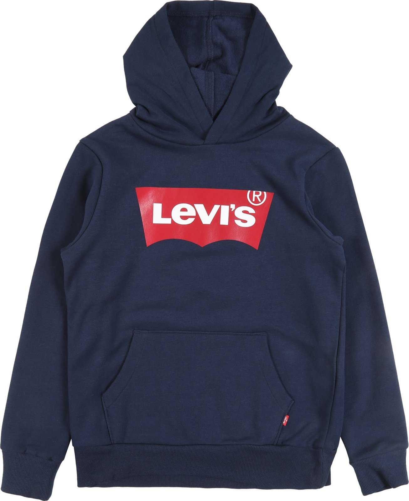 LEVI'S Mikina námořnická modř / červená / bílá