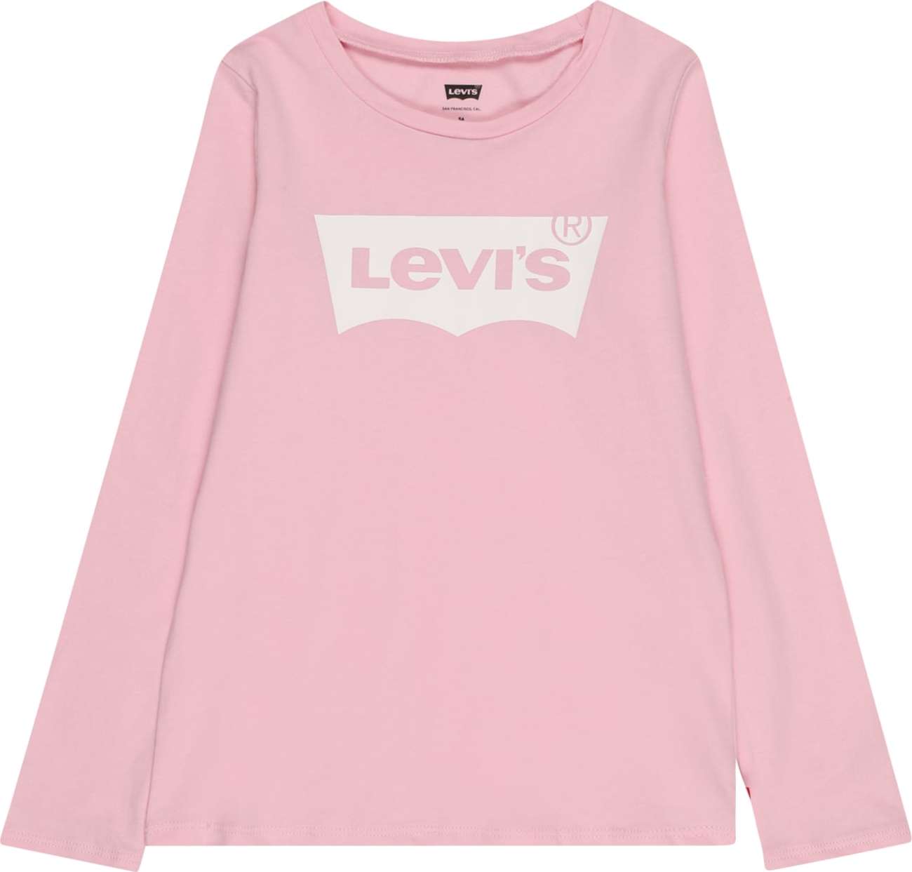 LEVI'S Tričko světle růžová / bílá