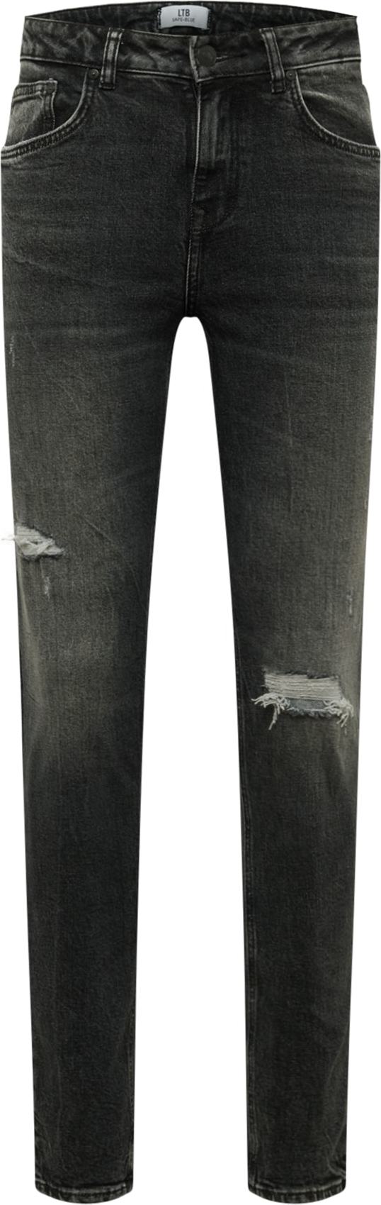 LTB Džíny 'EDDARD' černá džínovina