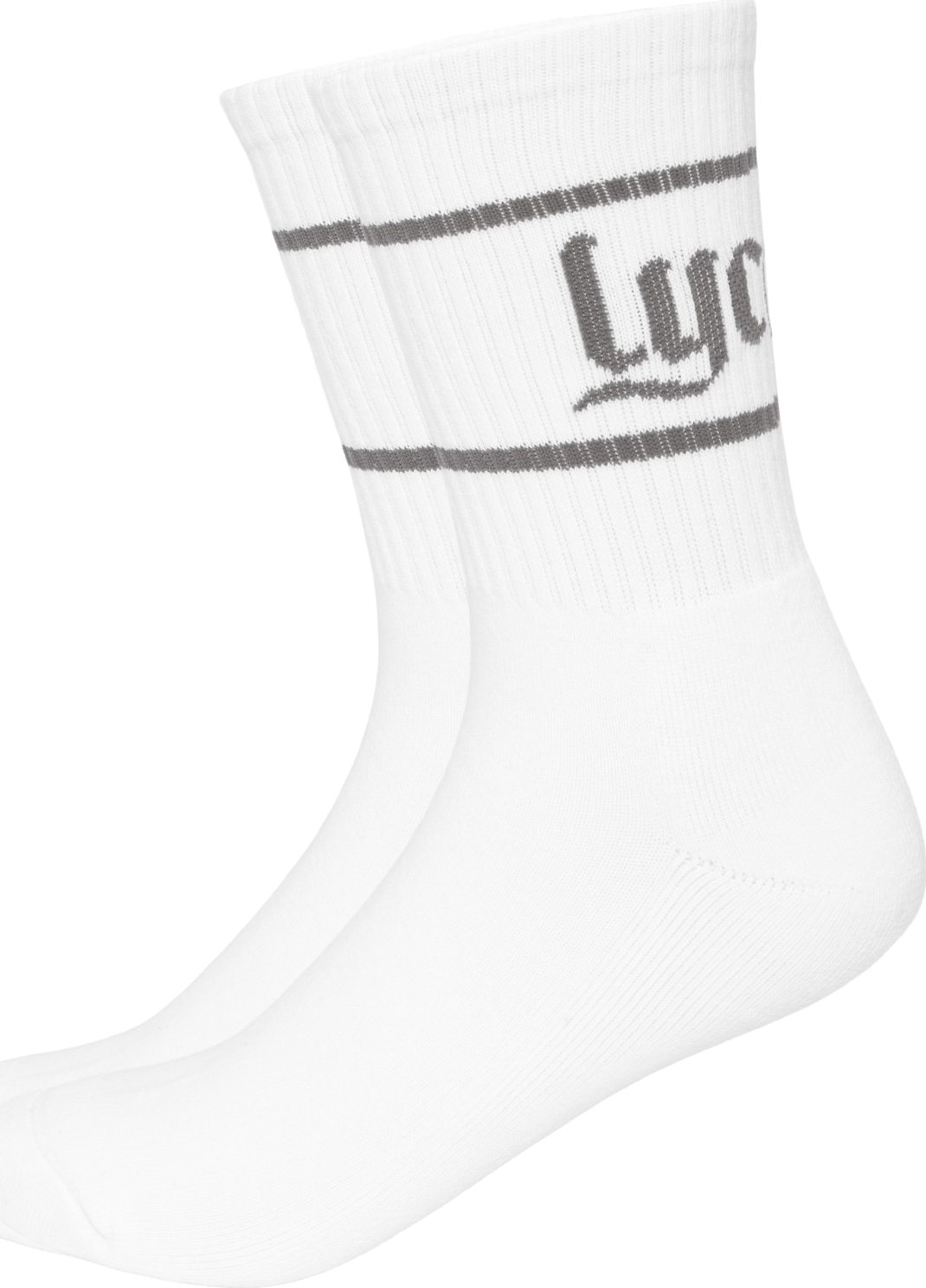 LYCATI exclusive for ABOUT YOU Ponožky 'Pale Mars' bílá