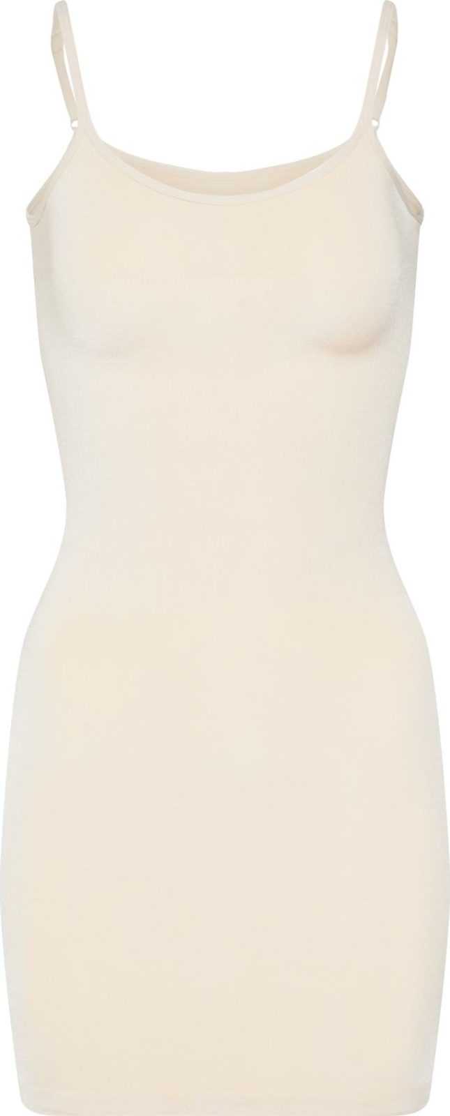 MAGIC Bodyfashion Stahovací šaty 'Seamless' béžová / bílá