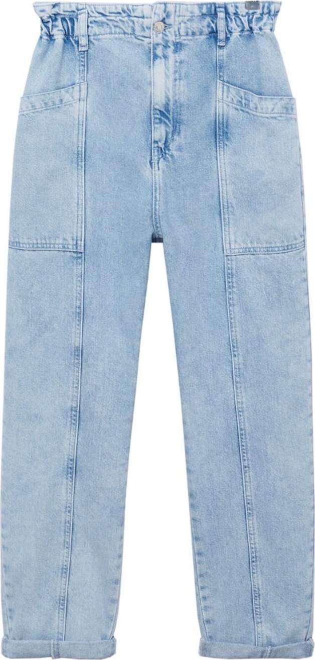 MANGO Džíny 'Angela' nebeská modř