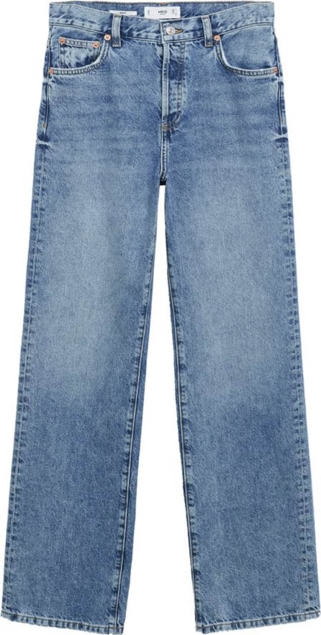 MANGO Džíny 'Kaia' modrá džínovina