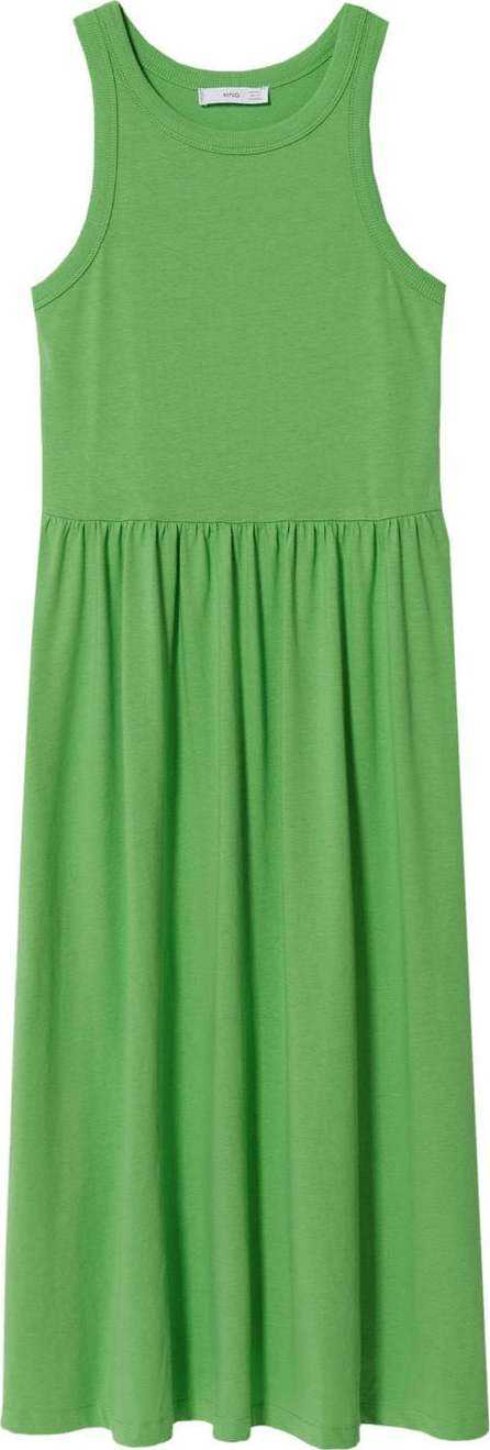 MANGO Šaty 'SANDO' zelená