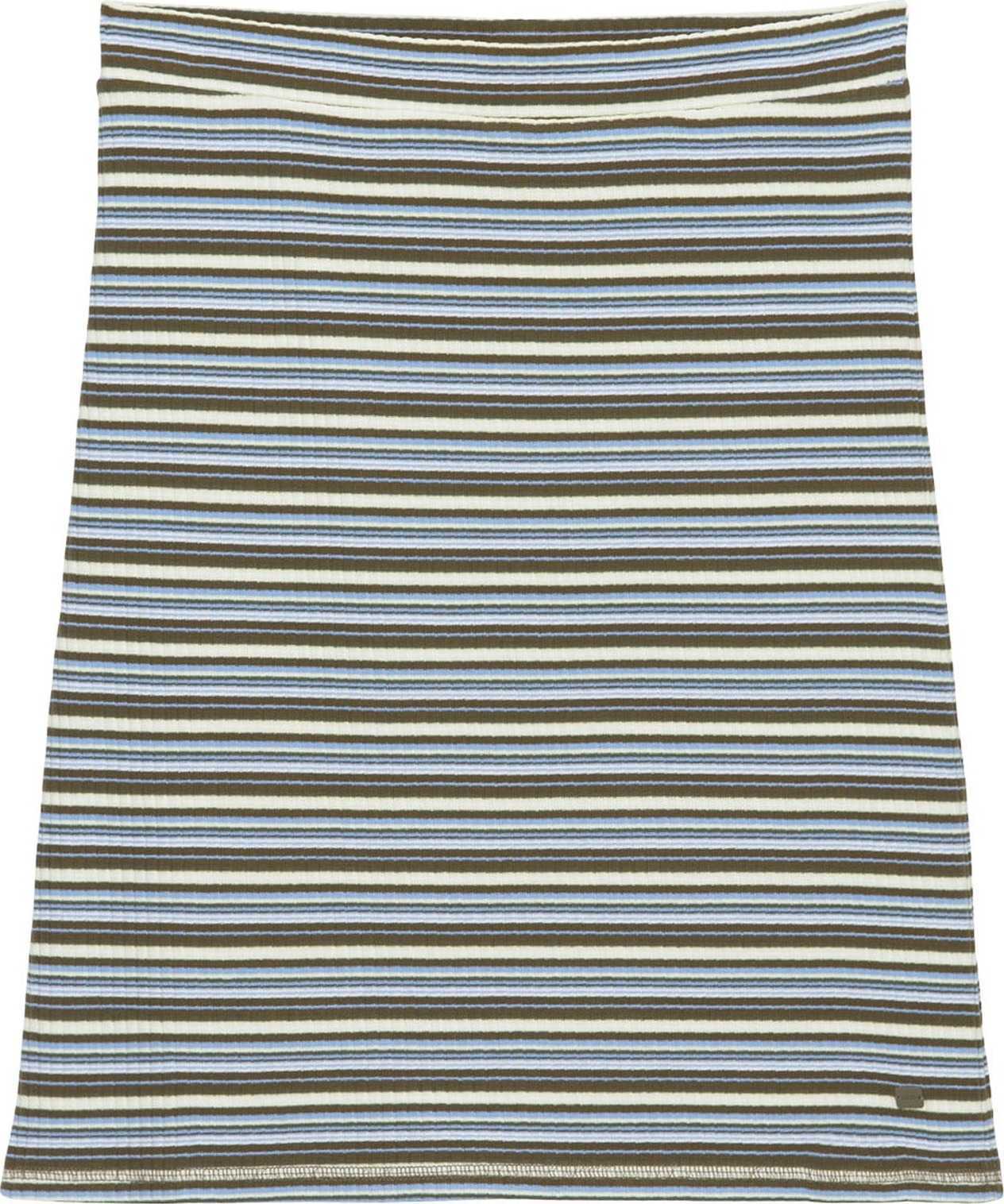 Marc O'Polo DENIM Sukně modrá / zelená / bílá